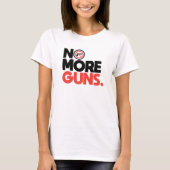 No More Guns Tシャツ (正面)