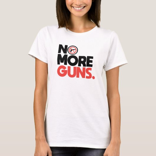 No More Guns Tシャツ (正面)
