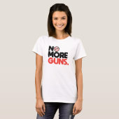 No More Guns Tシャツ (正面フル)