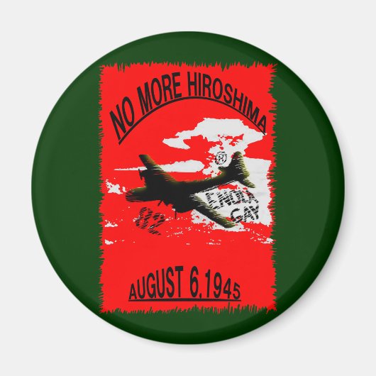 NO MORE HIROSHIMA マグネット (正面)