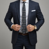 No More Mr Nice Guy Funny Alpha Wolf Meme Brainrot ネクタイ