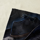 No More Mr Nice Guy Funny Alpha Wolf Meme Brainrot ビーチタオル (インサイチュ)