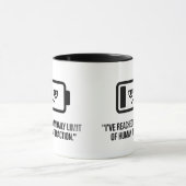 No More People Today Mug マグカップ (中央)