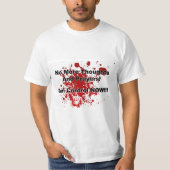 No More Thoughts and Prayers! Gun Control Now!!! Tシャツ (正面)