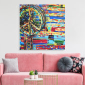 No More War 24 x 24キャンバス印刷 キャンバスプリント (インサイチュ (リビング))