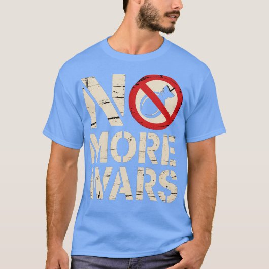 No More Wars Tシャツ (正面)