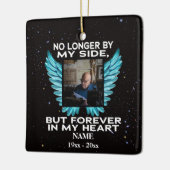 No Most by My Side, memorial photo keepsake セラミックオーナメント (左)