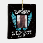 No Most My Side, Pet Memorial -カスタム写真 セラミックオーナメント (右)