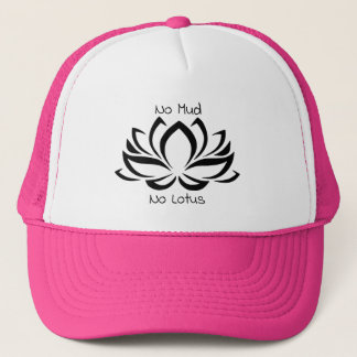 No Mud No Lotus trucker hat キャップ