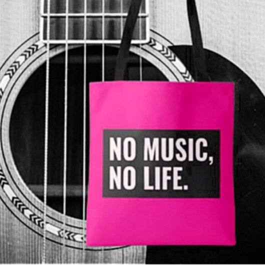 No Music No Lifeトート – リズ運ム トートバッグ