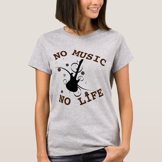 No Music No Life Tシャツ (正面)