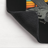 No My Car Isn't Done Yet Funny Car Lover マウスパッド (コーナー)