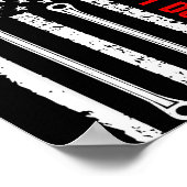 No My Car Isn't Done Yet Funny Mechanic  ポスター (角)