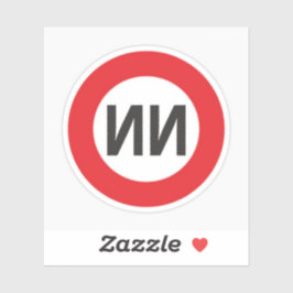 No name boys シール