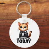 No New Tools Today Funny  キーホルダー (正面)