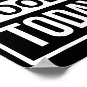 No New Tools Today Tee Shirt Men Women  ポスター (角)