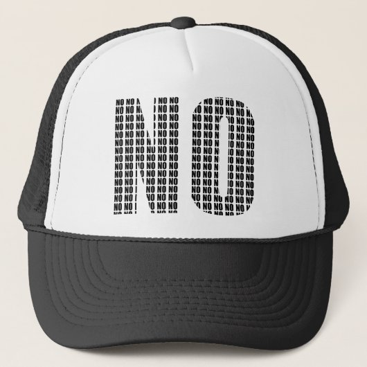 No No おもしろい Ball Cap Hat キャップ (正面)