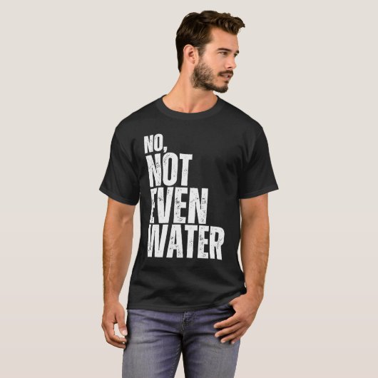 No Not Even Water Ramadan Kareem Mubarak  3 Tシャツ (正面フル)