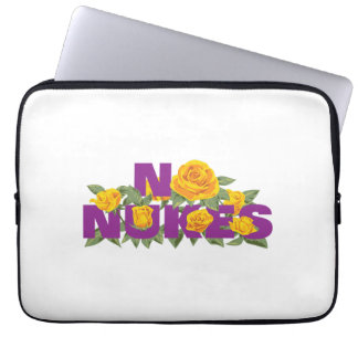 NO NUKES -バラミッション公式ノートブックスリーブ ラップトップスリーブ