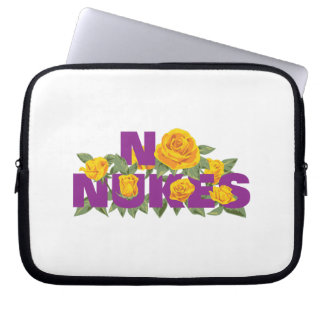 NO NUKES -バラミッション公式ノートブックスリーブ ラップトップスリーブ
