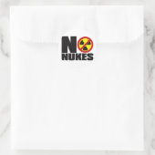 NO_NUKES ラウンドシール (バッグ)