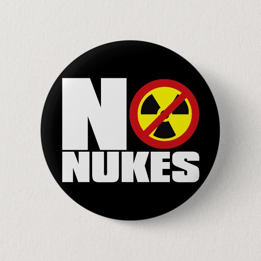 NO_NUKES 缶バッジ (正面)
