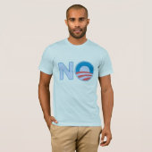 NO Obama Bella Canvas Tシャツ (正面フル)