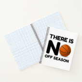 No Off Season Basketball ノートブック (内部)