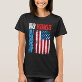 No Oligarchy No Kings Tシャツ (正面)