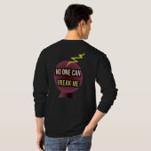 No One Can Break Me Tシャツ (裏面フル)