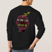 No One Can Break Me Tシャツ (裏面)