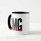 No One Care - Funny OMG Sarcasm Novelty Gift マグカップ (正面左)
