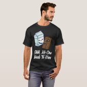 No One Needs To Know  Chocolate Milk Food  Graphic Tシャツ (正面フル)