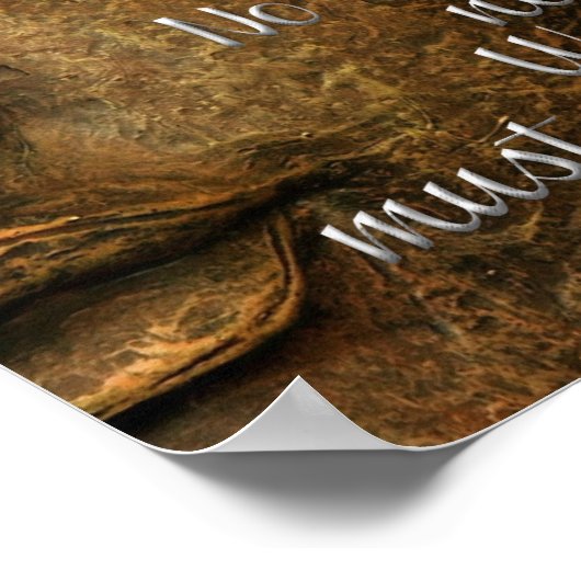 no one saves us but ourselves. ポスター (角)