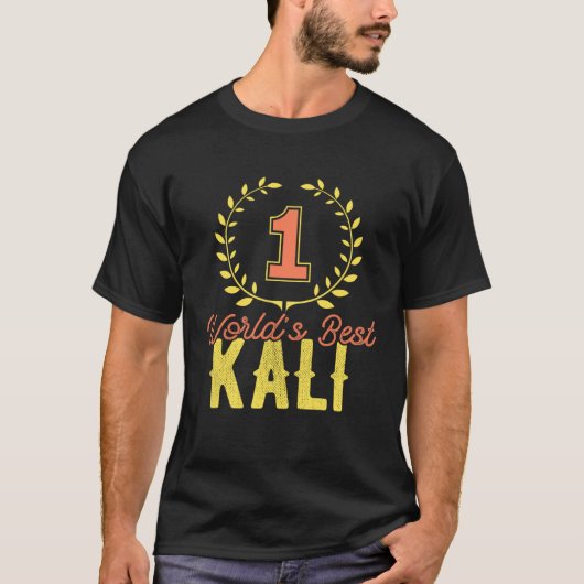 No One World s 最高の Kali Tシャツ (正面)