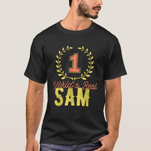 No One World s Best Sam Tシャツ (正面)