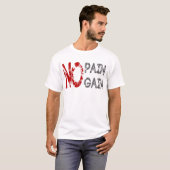 no pain gain tシャツ (正面フル)