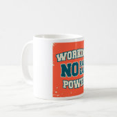 No Pain No Gainトレーニング力 コーヒーマグカップ (正面左)