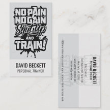 No Pain No Gainフィットネストレーナーのカスタマイズ
