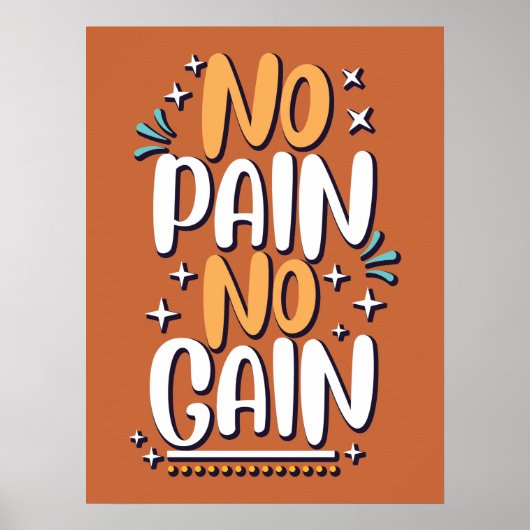 No Pain No Gainポスター ポスター (正面)