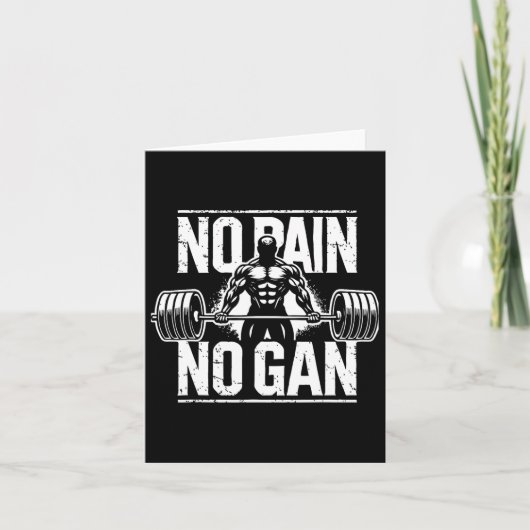 No Pain No Gain  カード (正面)