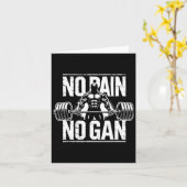 No Pain No Gain  カード (黄色い花)