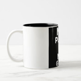 No Pain No Gain - Gym ツートーンマグカップ