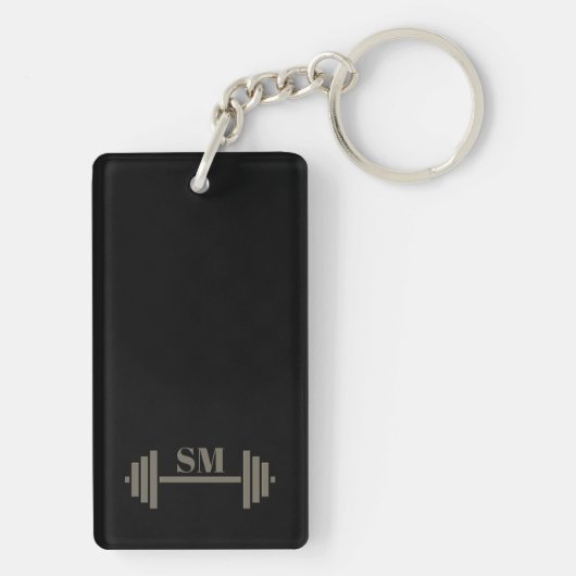 No Pain No Gain Keychain キーホルダー (裏面)