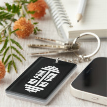 No Pain No Gain Keychain