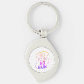No Pain No Gain Keychain キーホルダー (正面)