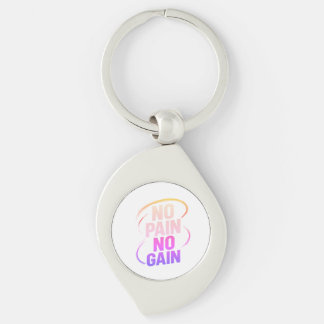 No Pain No Gain Keychain キーホルダー