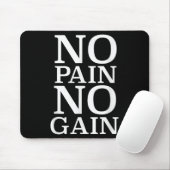 No Pain No Gain Motivation  マウスパッド (マウス)