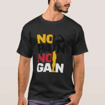 No Pain No Gain Tシャツデザイン