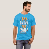 No pain No Gain Tシャツ (正面フル)